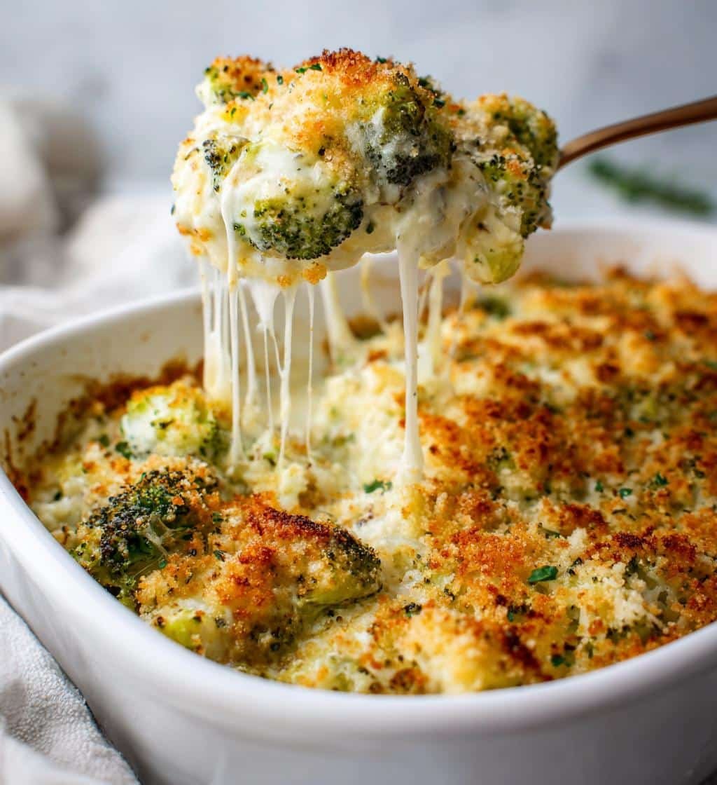 30-Minute Healthy Quick Broccoli Cheese Casserole – Deliciously Nutritious 4 Healthy Quick Broccoli Cheese Casserole - detail 1