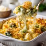Healthy Quick Broccoli Cheese Casserole