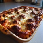 Healthy Quick Turkey Meatball Lasagna