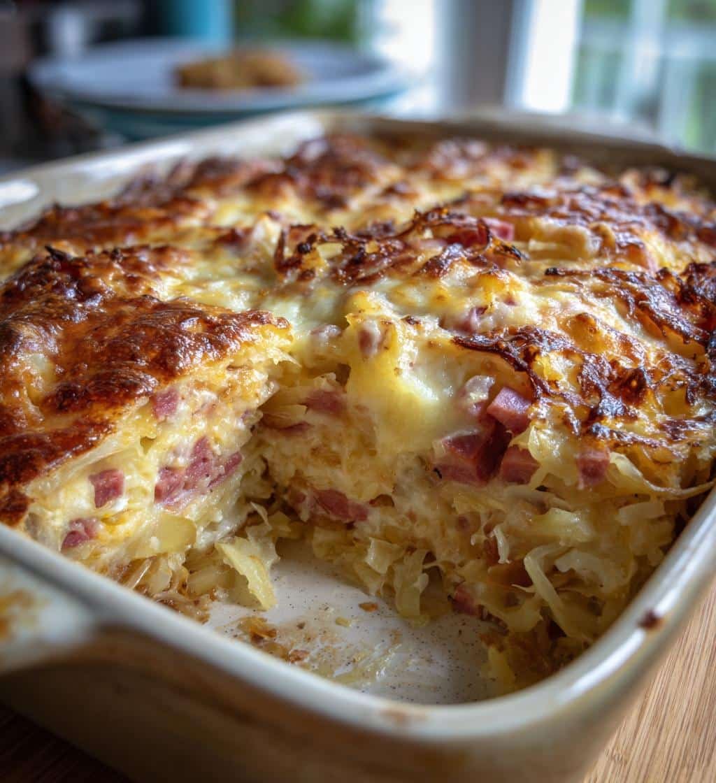 Healthy Reuben Casserole