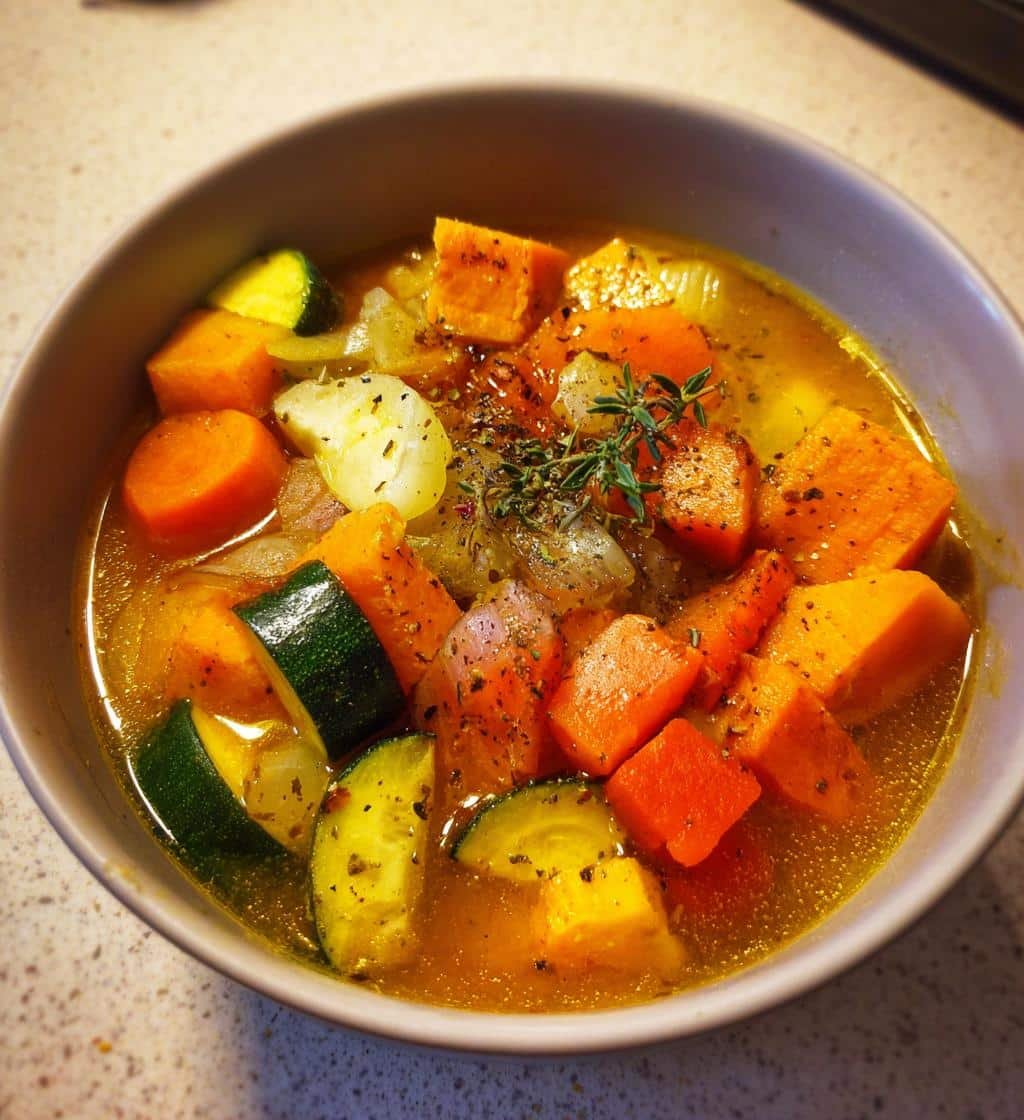 Healthy Sheet-Pan Roasted Veg Soup