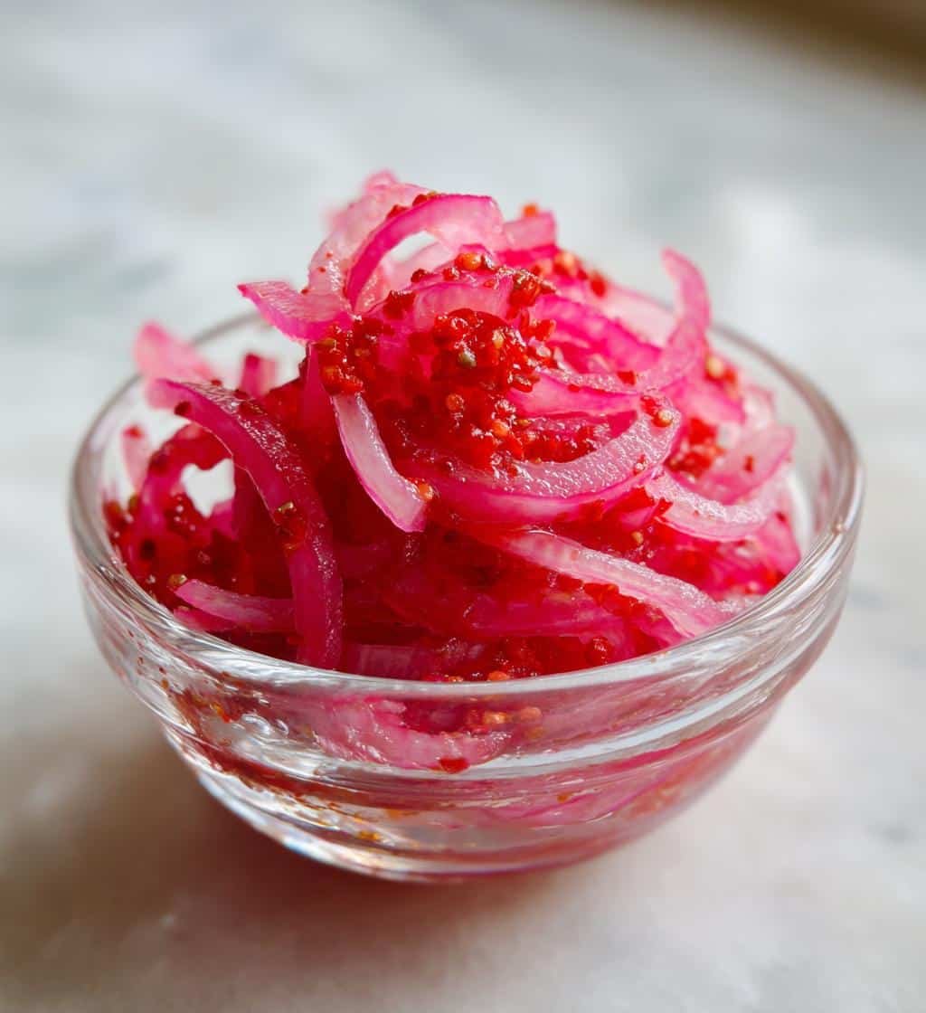 10-Minute Healthy Spicy Korean Pickled Onions Magic 4 Healthy Spicy Korean Pickled Onions (Gochugaru) - detail 1