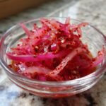 Healthy Spicy Korean Pickled Onions (Gochugaru)