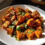 Healthy Spicy Roasted Sweet Potatoes with Lime