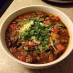 Healthy Super Bowl Turkey Chili Soup
