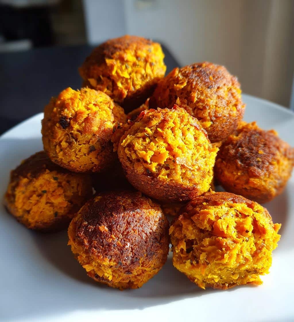 Healthy Sweet Potato Falafel Bites - detail 1