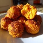 Healthy Sweet Potato Falafel Bites