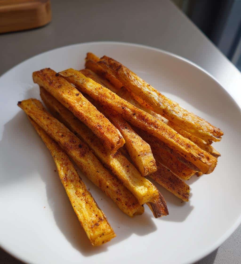 Healthy Turnip Oven Fries - detail 1