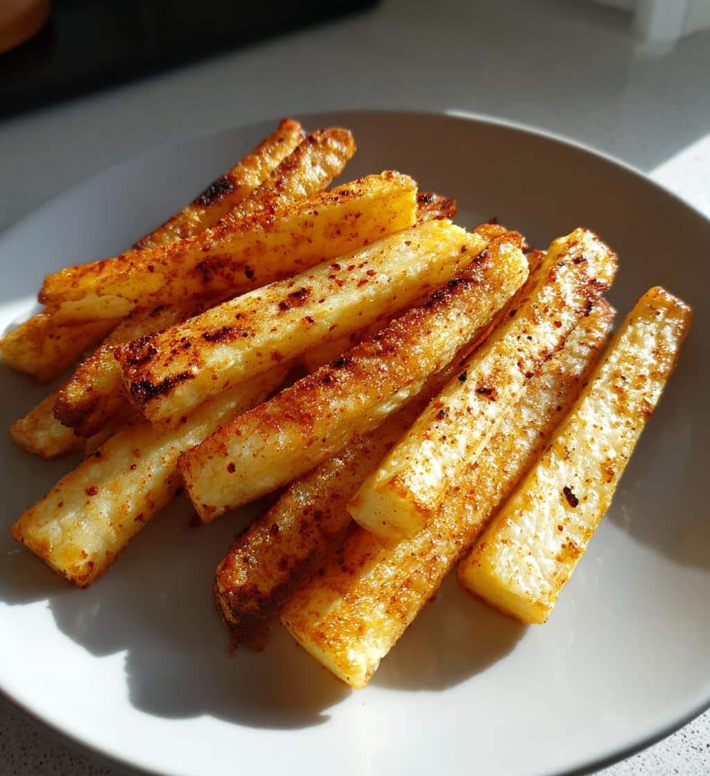 Healthy Turnip Oven Fries