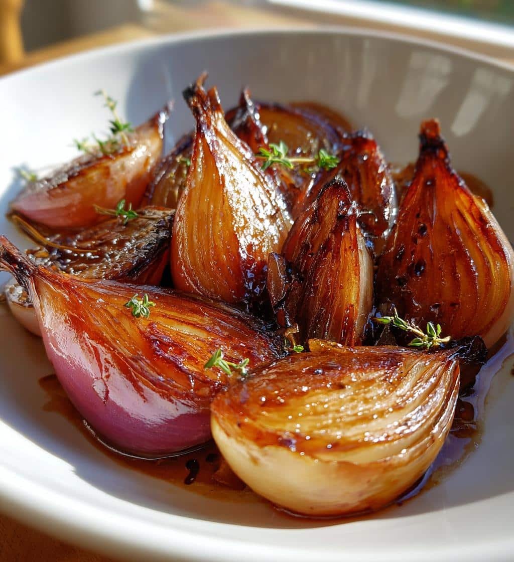 Healthy Vinegar Roasted Onions - detail 1