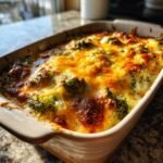 Homemade Broccoli Cheese Wild Rice Casserole