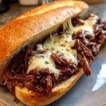 Italian Beef Sandwiches in the crockpot