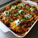 Loaded Nacho Casserole