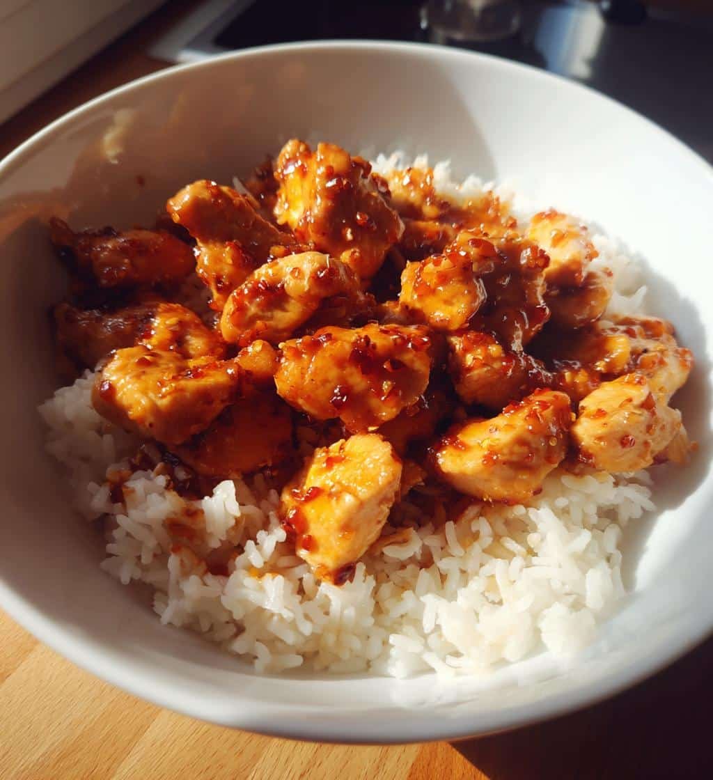One-Pan Bold Honey BBQ Chicken Rice
