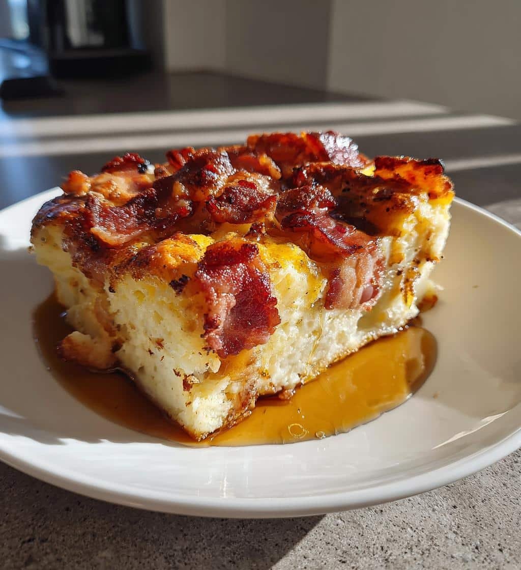 Pancake Breakfast Casserole - detail 1