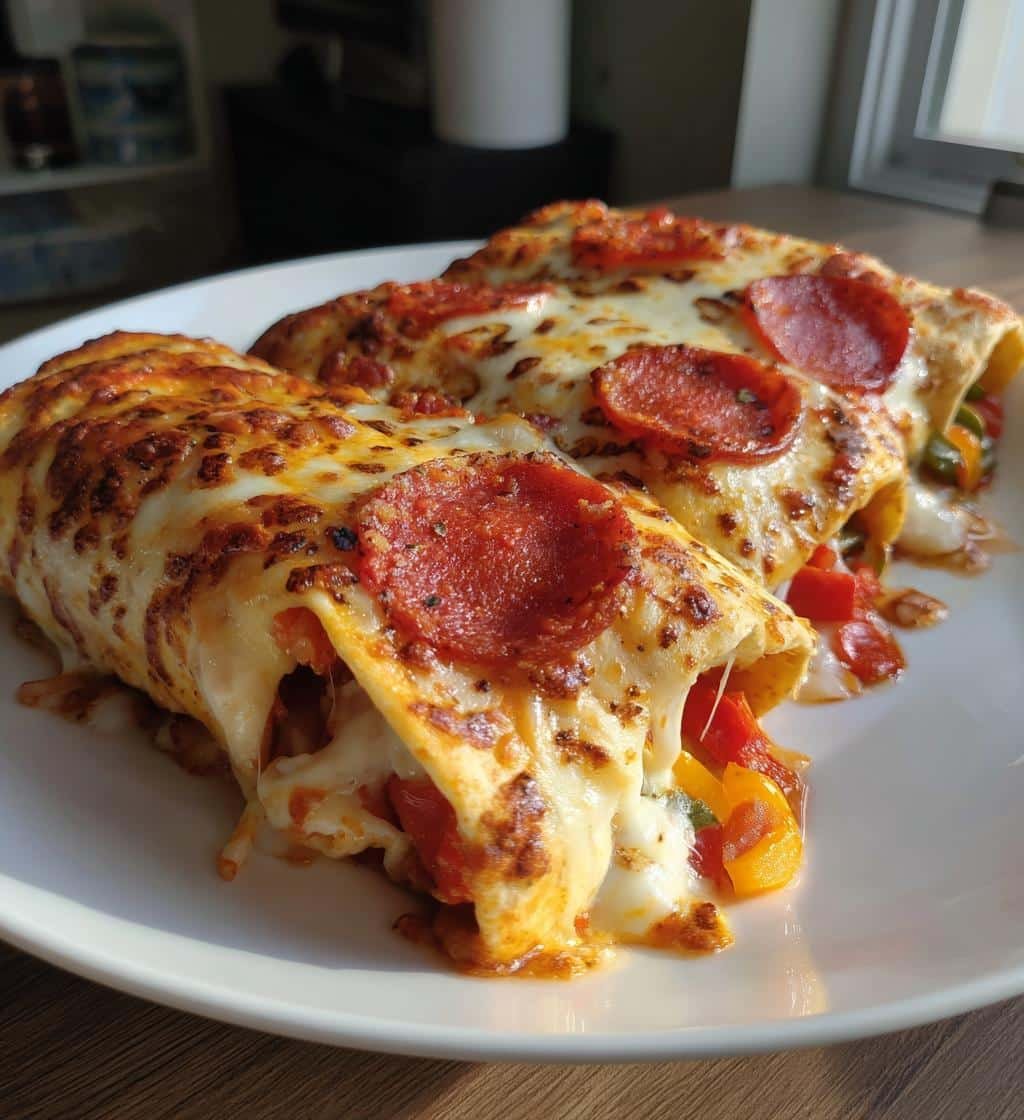 Pepperoni Pizza Enchiladas - detail 1