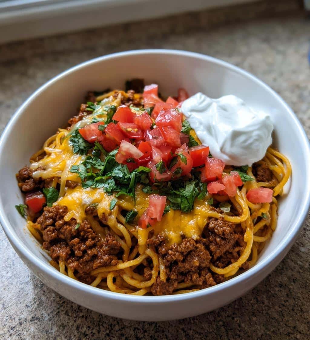 Taco spaghetti - detail 1
