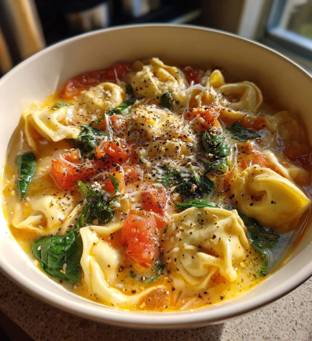 Tortellini Soup - detail 1