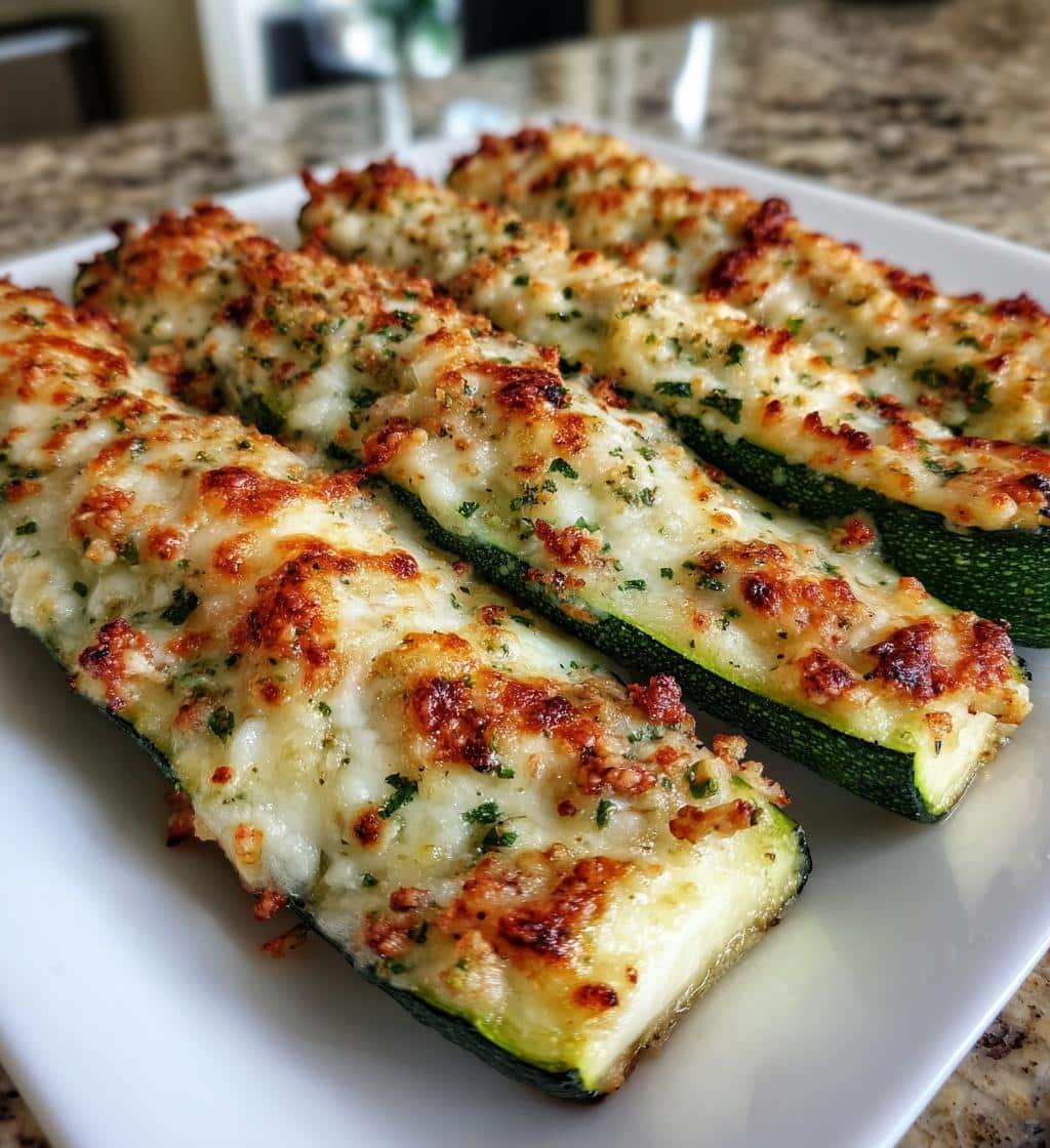 Cheesy Garlic Zucchini Steaks: 5 Reasons You'll Crave Them 4 Cheesy Garlic Zucchini Steaks - detail 1