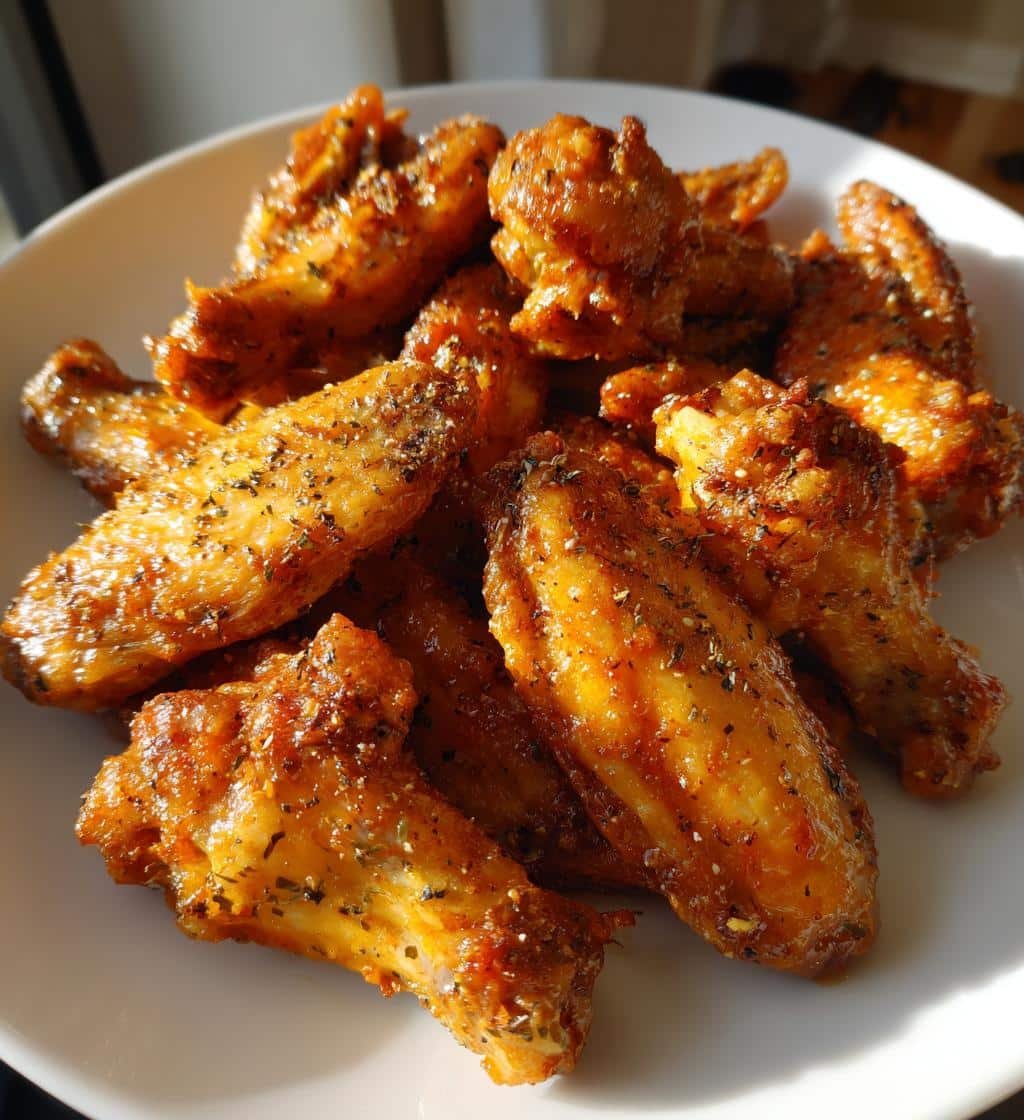 Crispy Oven Baked Chicken Wings