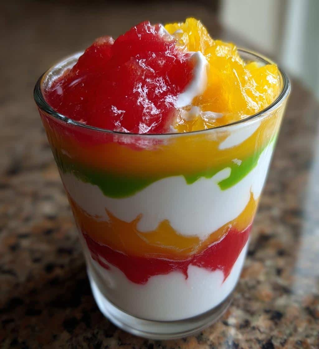 Healthy 3-Ingredient Yogurt Jello Parfaits