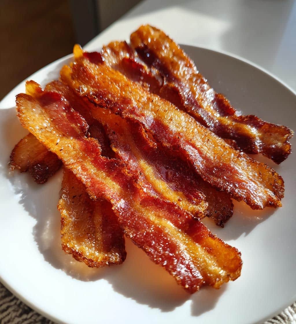 Healthy Air Fryer Bacon (Perfectly Crispy)