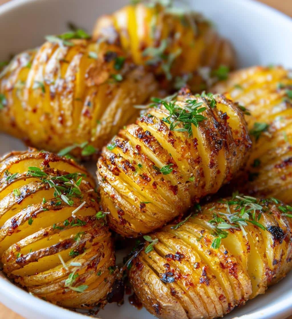 Healthy Air Fryer Hasselback Potatoes for Irresistible Flavor 4 Healthy Air Fryer Hasselback Potatoes - detail 1
