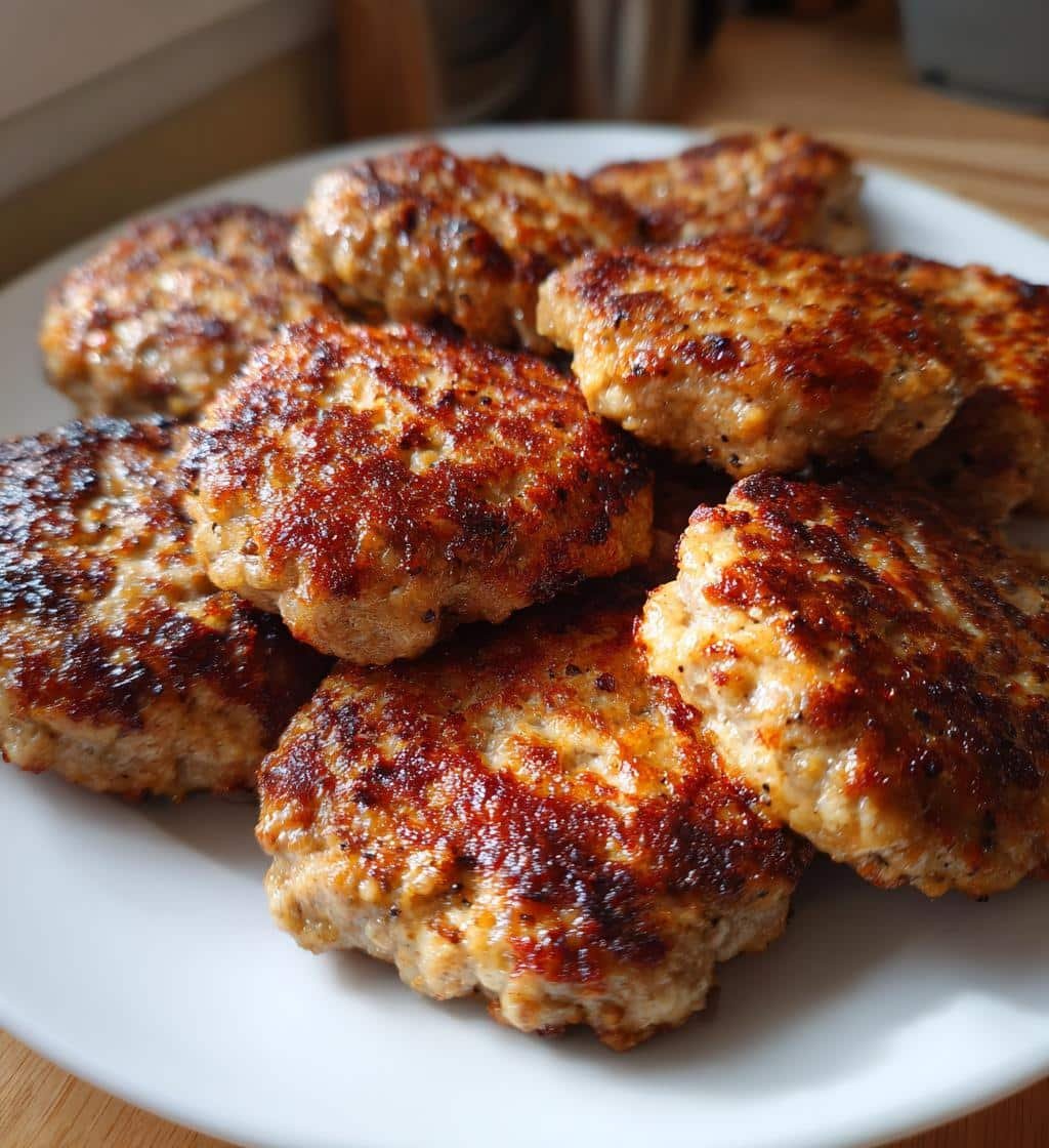 Healthy Air Fryer Sausage Patties