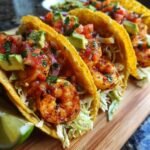 Healthy Air Fryer Shrimp Tacos