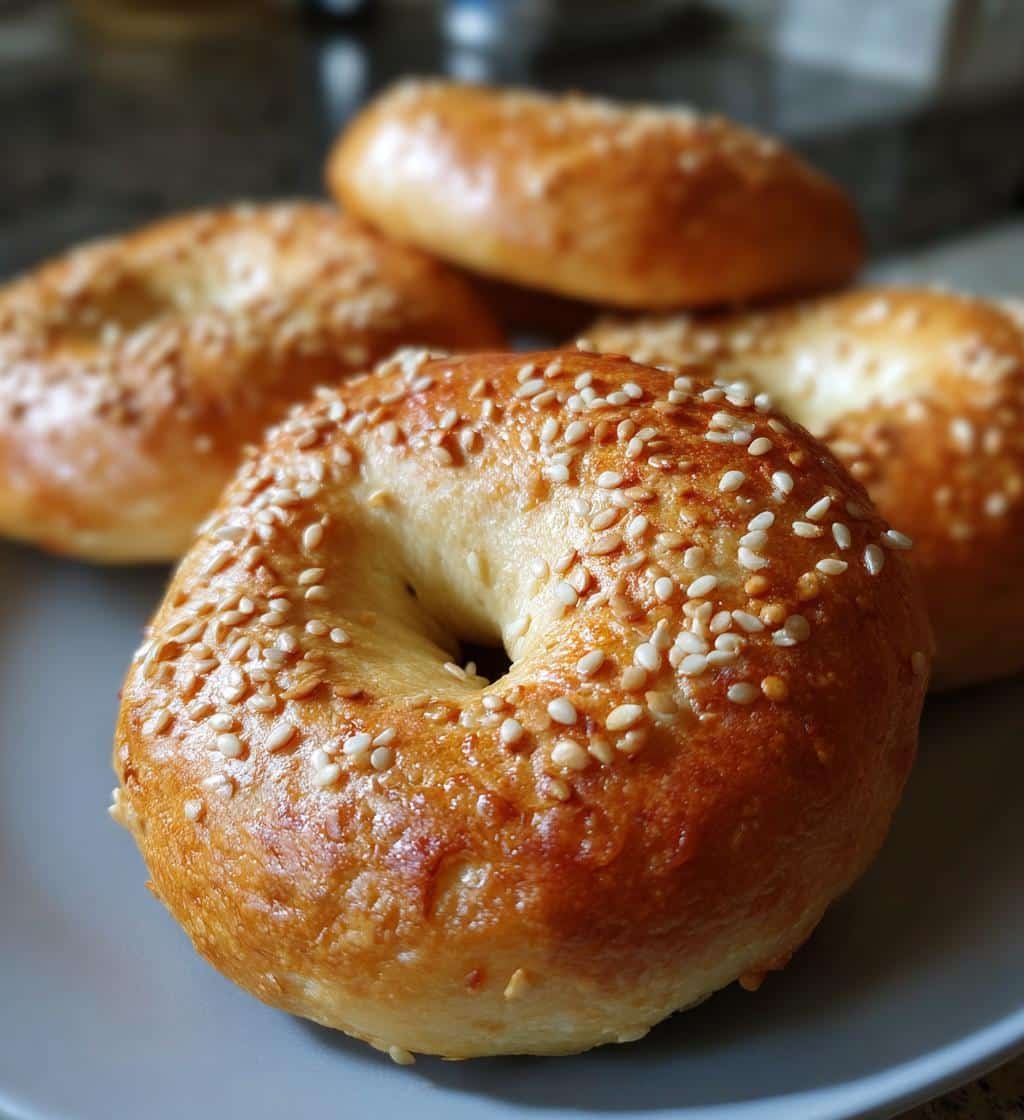 Healthy Air Fryer Viral 2-Ingredient Greek Yogurt Bagels - detail 1
