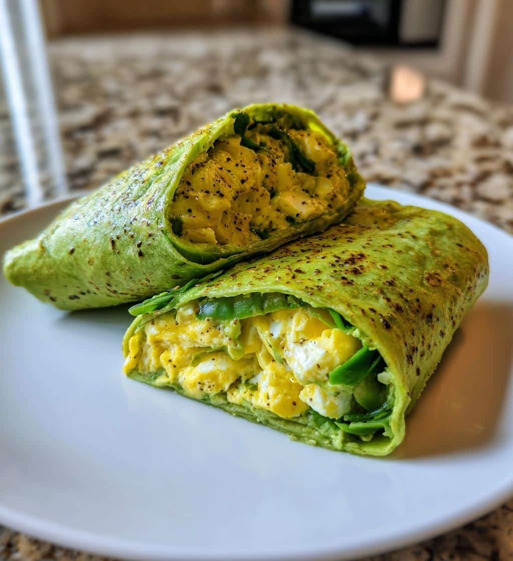 Healthy Avocado Egg Flourless Wrap - detail 1