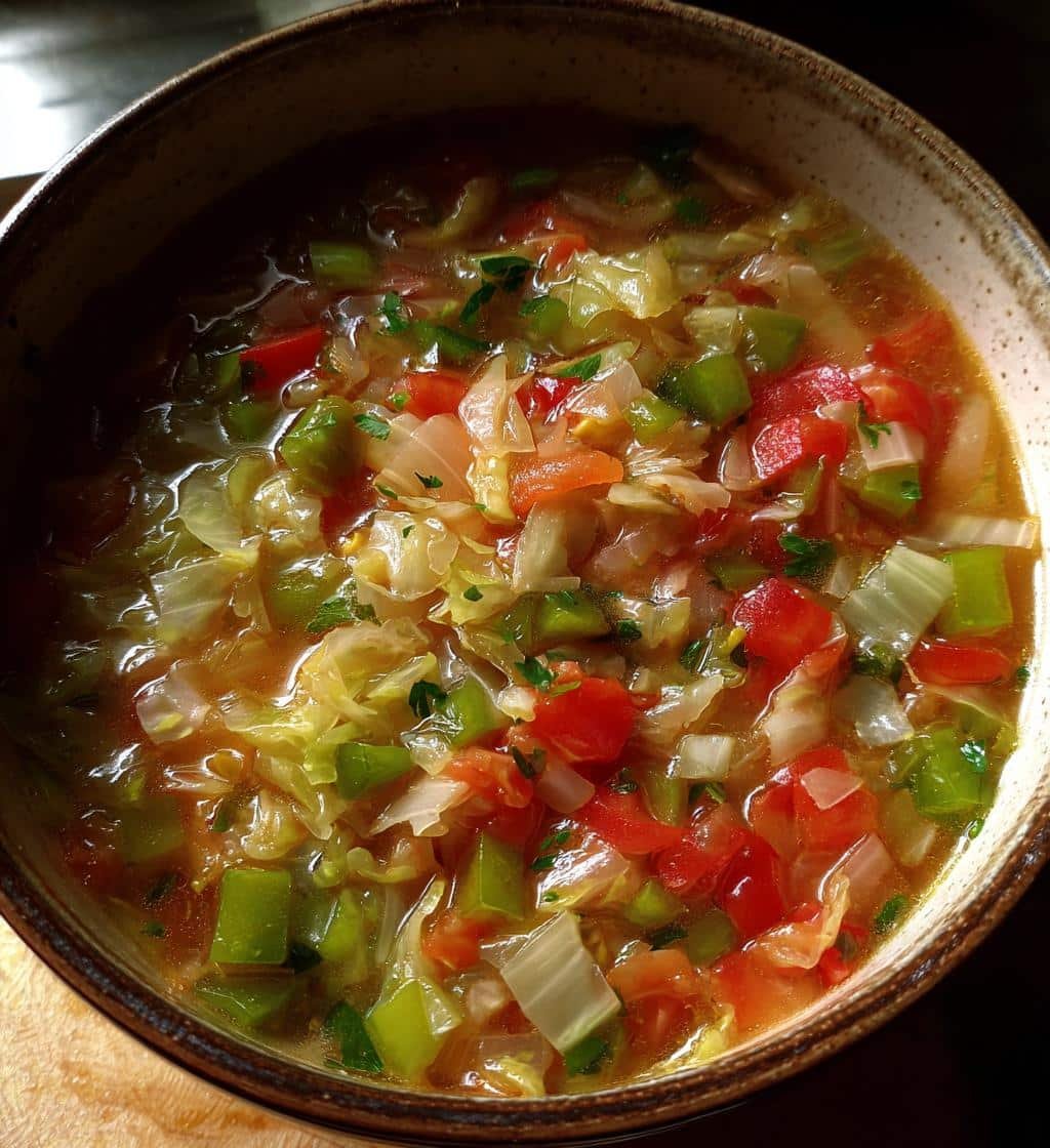 Healthy Cabbage Fat-Burning Soup (Weight Watchers-Friendly)