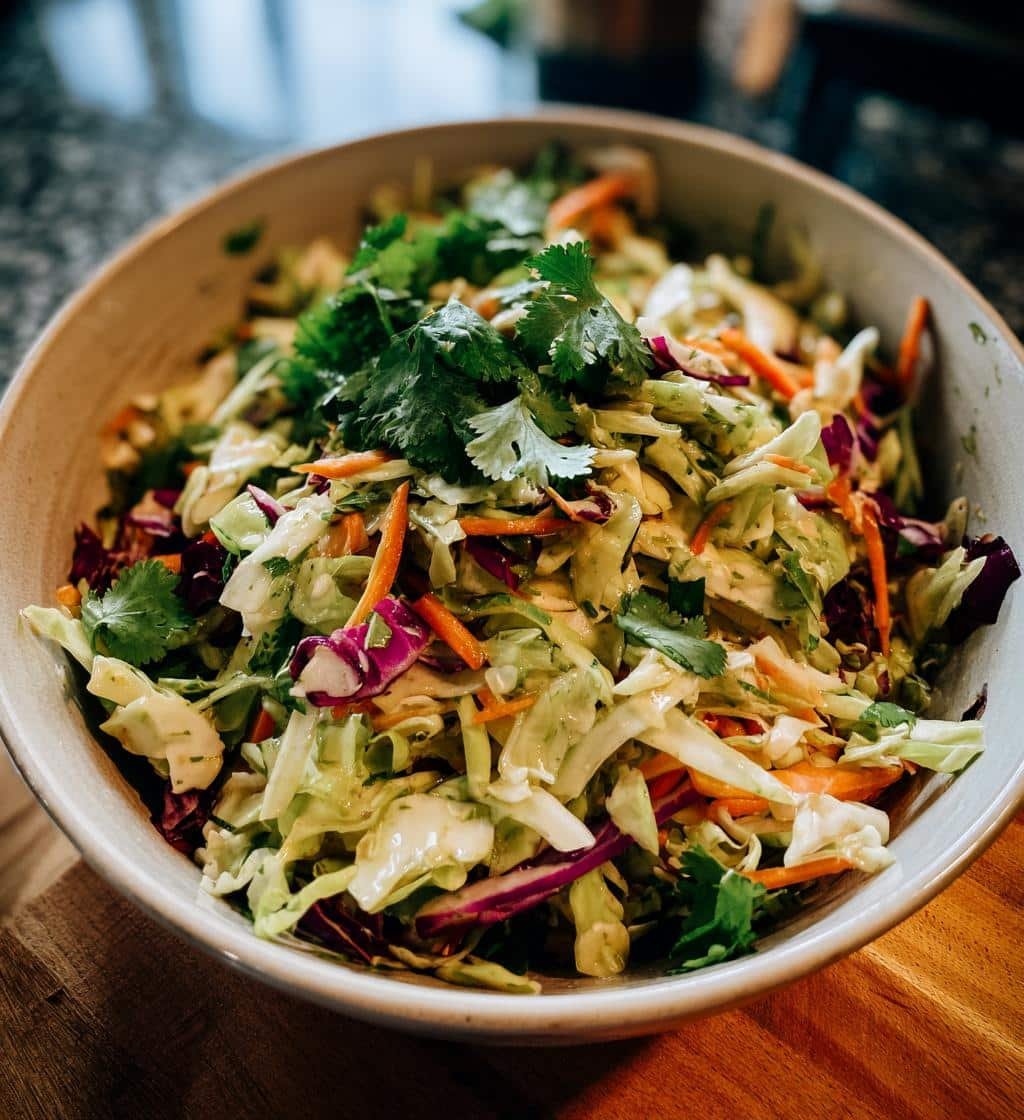 Healthy Cabbage Slaw for Tacos/Bowls: 5 Flavorful Reasons 4 Healthy Cabbage Slaw for Tacos/Bowls for meal prep - detail 1