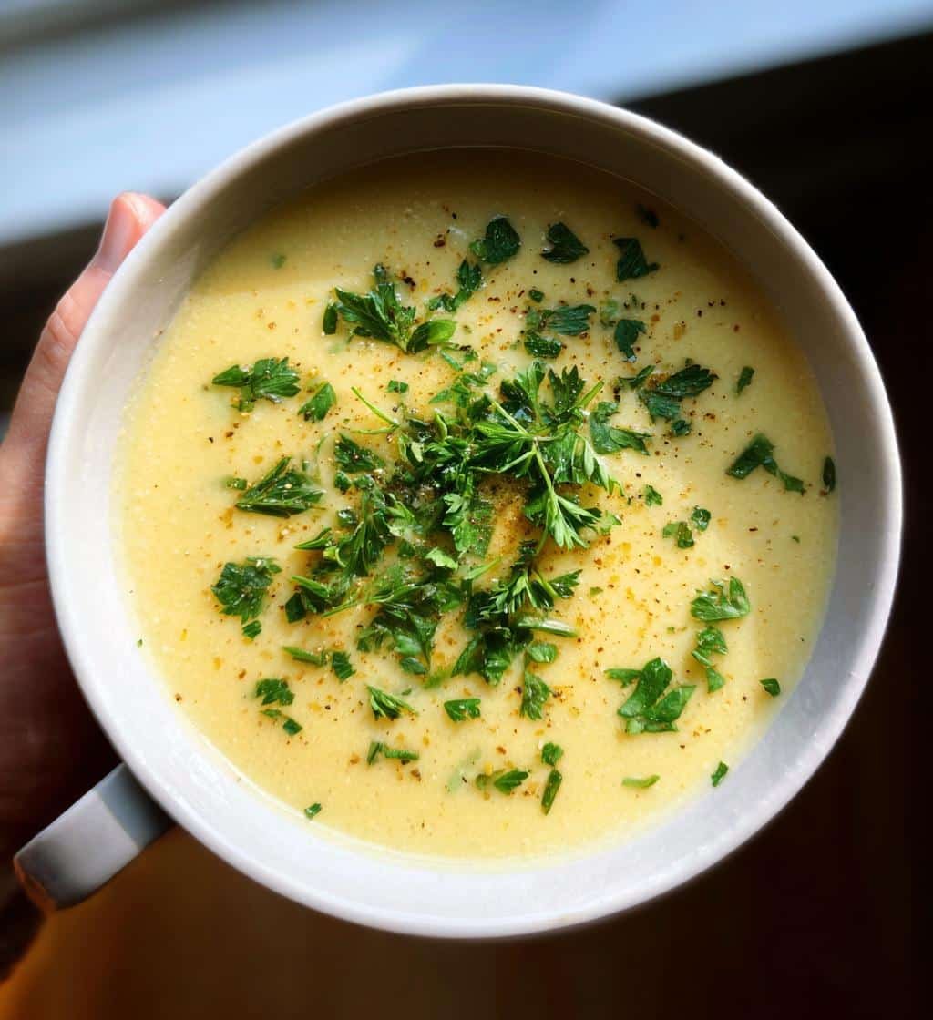 Healthy Creamy Cauliflower Potato & Parsnip Soup