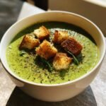 Healthy Creamy Fennel & Spinach Soup