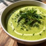 Healthy Creamy Vegan Asparagus Soup (No Cream)