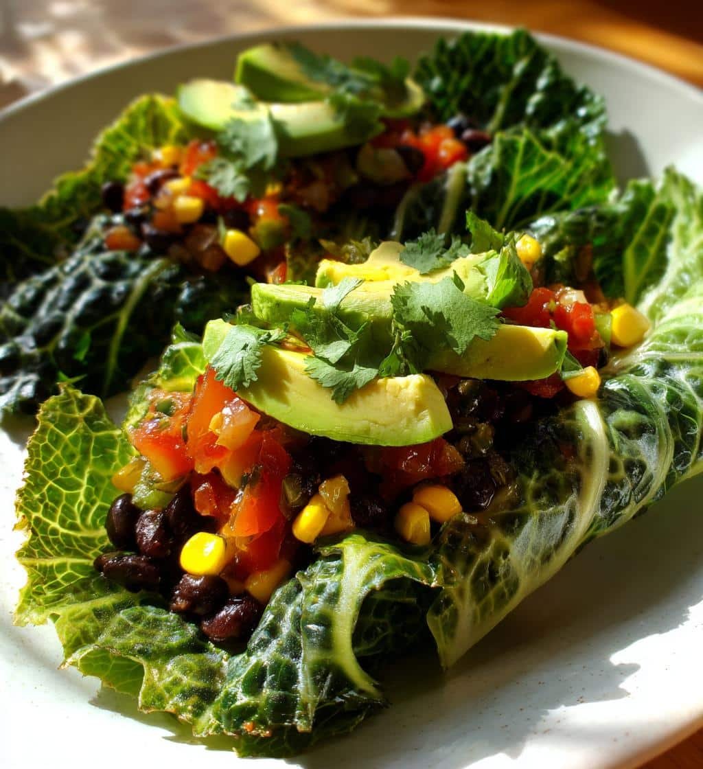 Healthy Crispy Cabbage Taco Wraps - detail 1