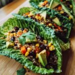 Healthy Crispy Cabbage Taco Wraps