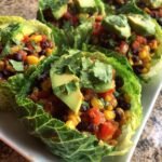 Healthy Crispy Cabbage Taco Wraps