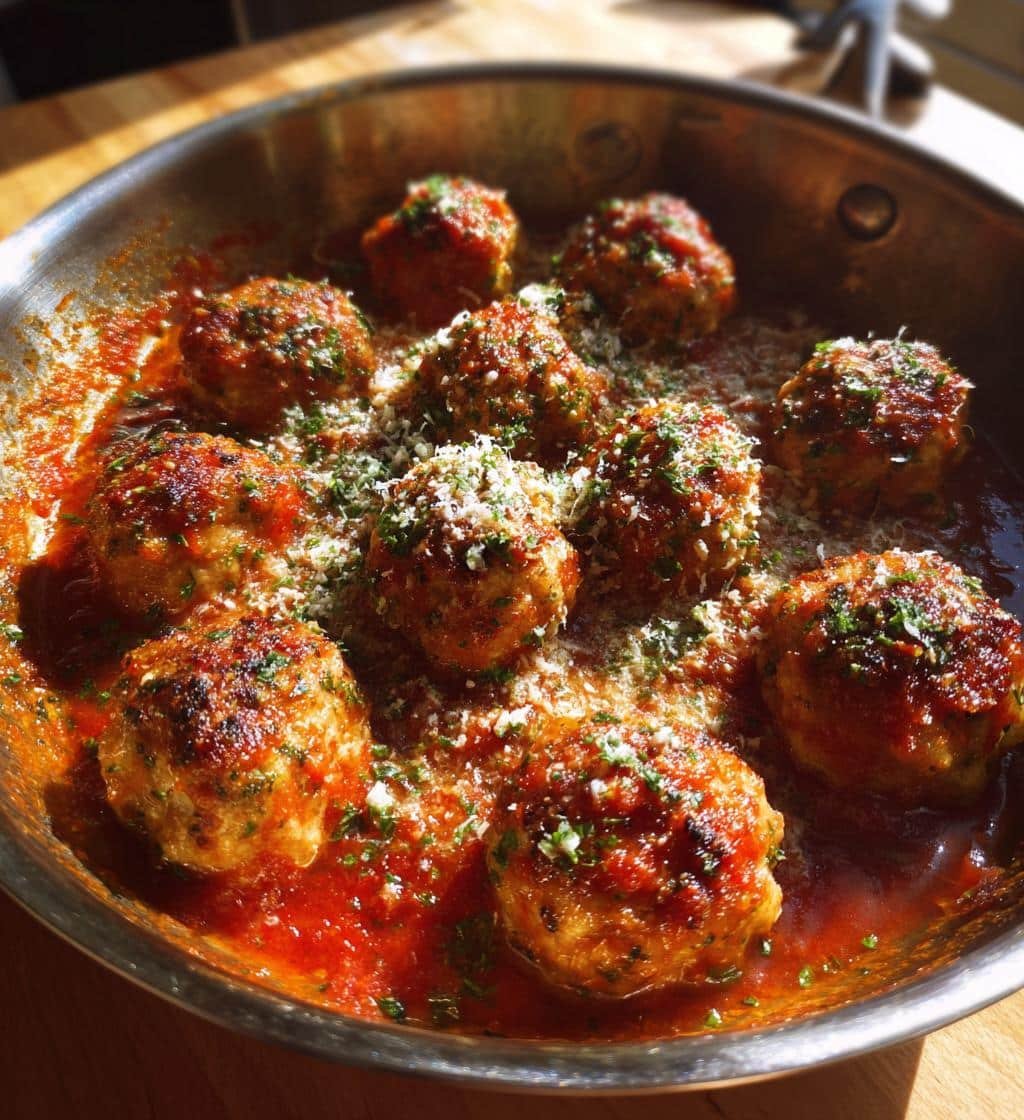 Healthy Crockpot Turkey Meatballs High-Protein