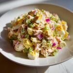 Healthy Crunchy Tuna Egg Salad