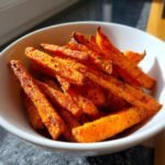 Healthy Easy Air Fryer Sweet Potato Fries (Healthier)