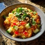 Healthy Gluten-Free Zesty Thai Quinoa Salad