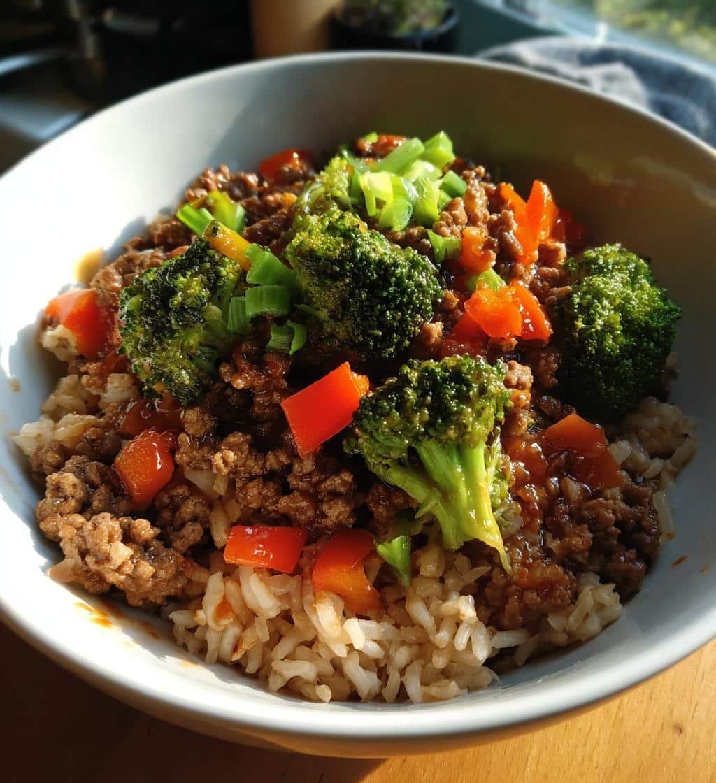 Healthy Ground Beef Hot Honey Bowl - detail 1