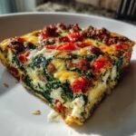 Healthy High-Protein Breakfast Casserole