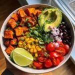 Healthy Homemade Roasted Sweet Potato Taco Bowls