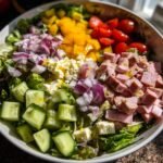 Healthy Italian Grinder Salad (Chopped Sub Salad)