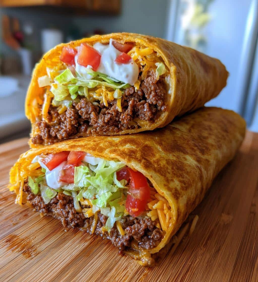 Healthy Keto Crunchwraps (Low-Carb) for a Quick Delight 4 Healthy Keto Crunchwraps (Low-Carb) - detail 1