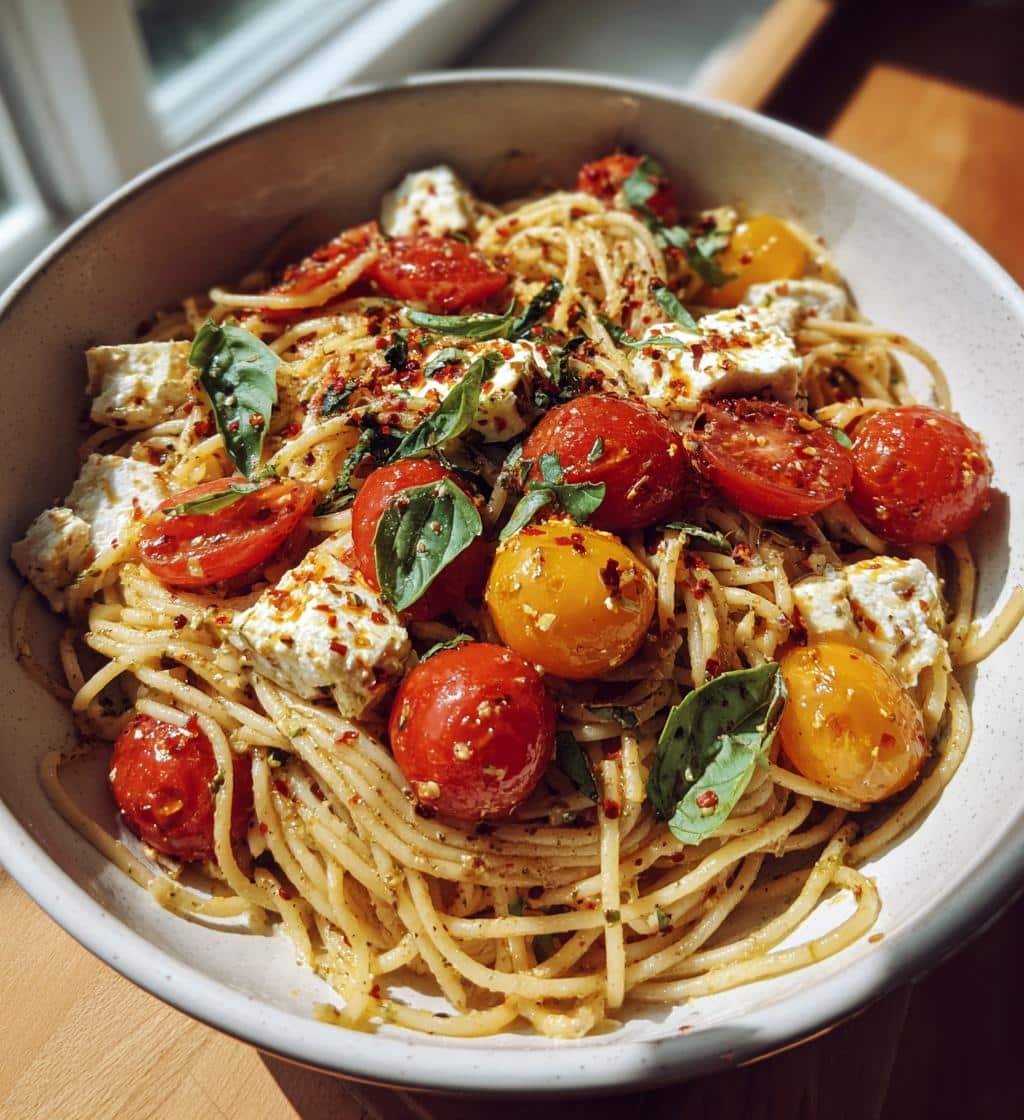 Healthy Keto Feta Pasta (Low-Carb Version) - detail 1