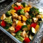 Healthy Low Carb Chicken Meal Prep Bowls